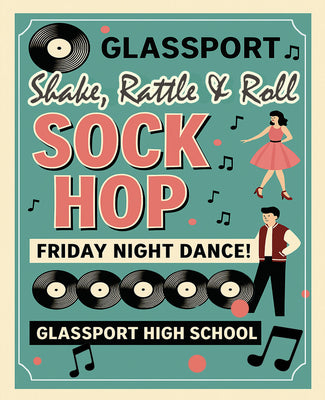Shake, Rattle, and Roll: A Nostalgic Look Back at the 1950s and Sock Hop Magic