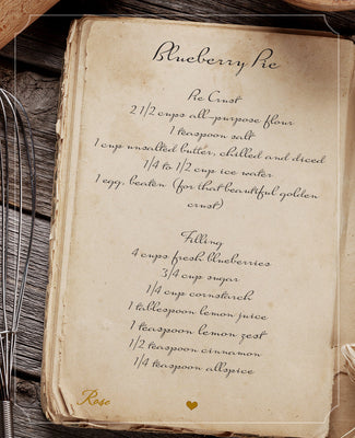 Rose's Blueberry Pie