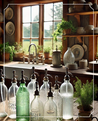 Vintage Seltzer Bottles to Penny & Rose: A Timeless Inspiration