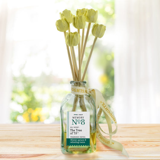 Mini Ceramic Floral Diffuser | Sunshine Tulip