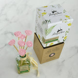 Mini Ceramic Floral Diffuser | Blush Rose