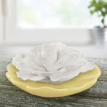 Ceramic Flower Diffuser | Sunshine Plate