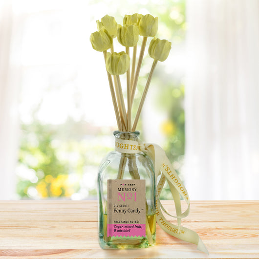 Penny & Rose Ceramic Floral Oil Diffuser | Tulips