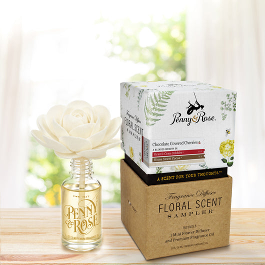 Blended Memories® | Chocolate Covered Cherries | Floral Scent Sampler