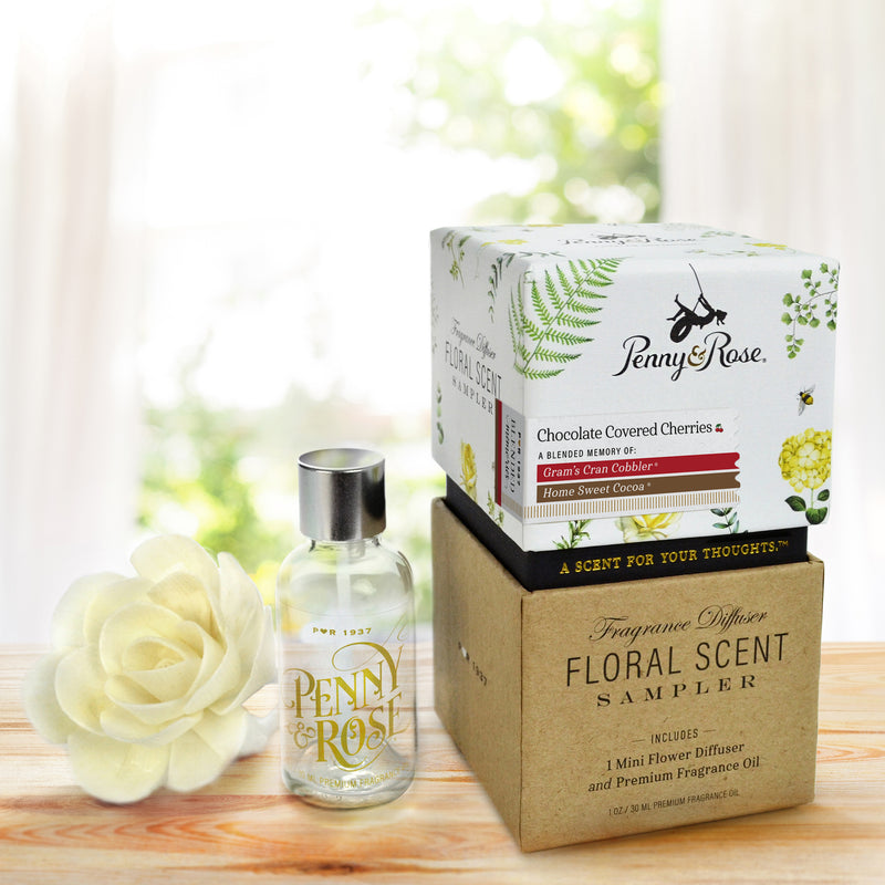 Blended Memories™ | Chocolate Covered Cherries | Floral Scent Sampler