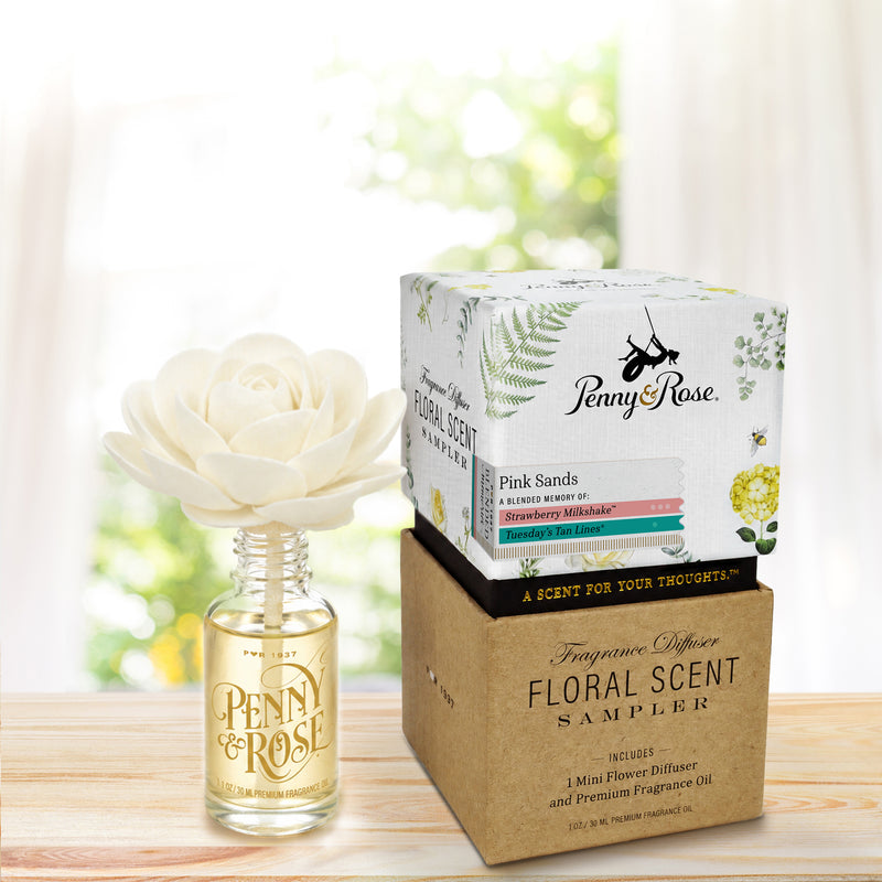 Blended Memories® | Pink Sands | Floral Scent Sampler