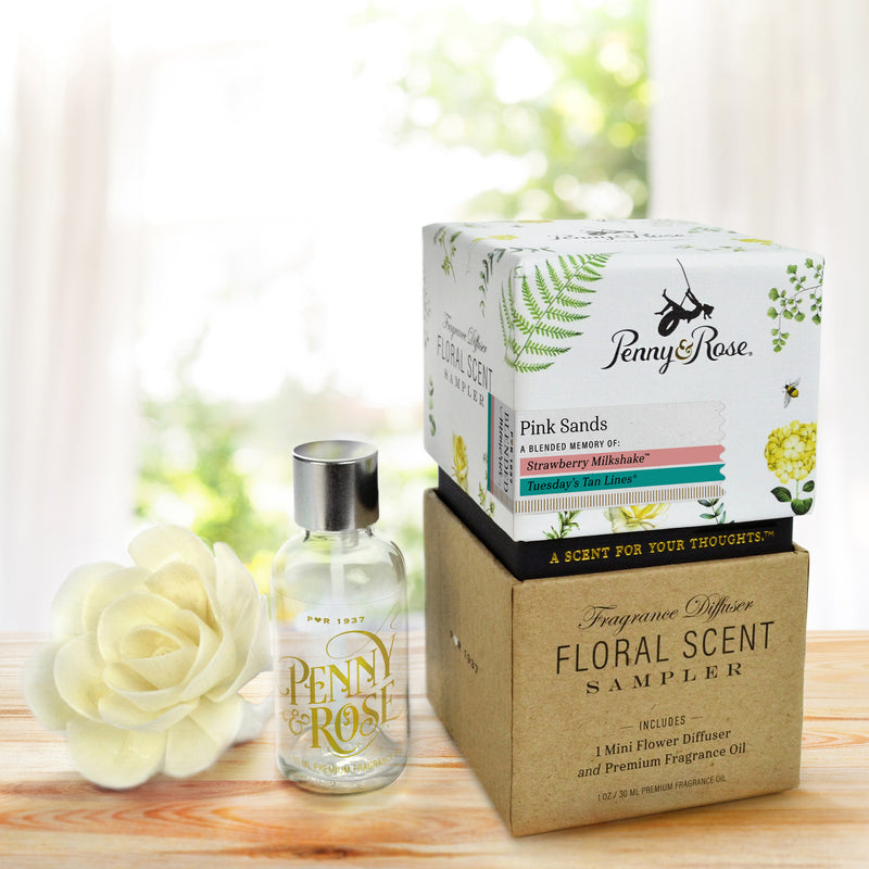 Blended Memories™ | Pink Sands | Floral Scent Sampler
