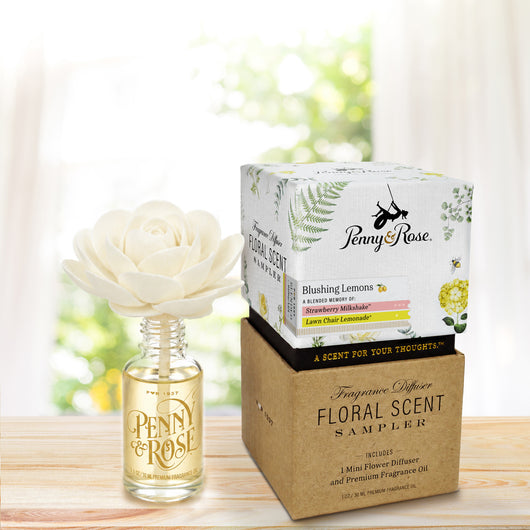 Blended Memories® | Blushing Lemons | Floral Scent Sampler