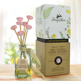 Mini Ceramic Floral Diffuser | Blush Rose