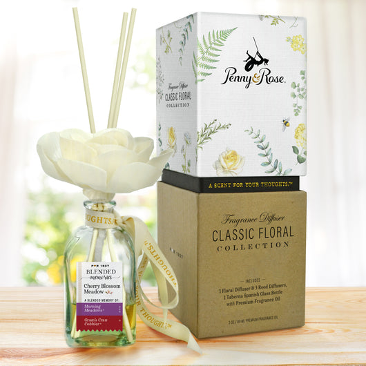 Blended Memories® | Cherry Blossom Meadow | Classic Floral Diffuser