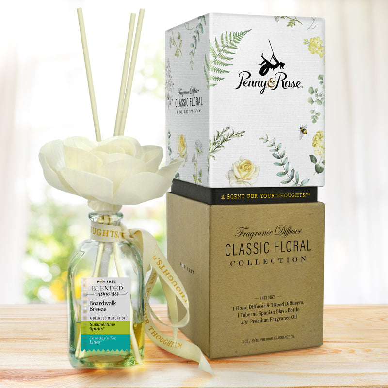Blended Memories™  |  Boardwalk Breeze | Classic Floral Diffuser