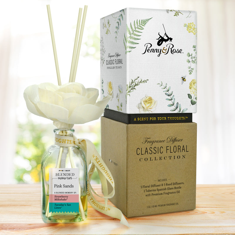 Blended Memories™ | Pink Sands | Classic Floral Diffuser