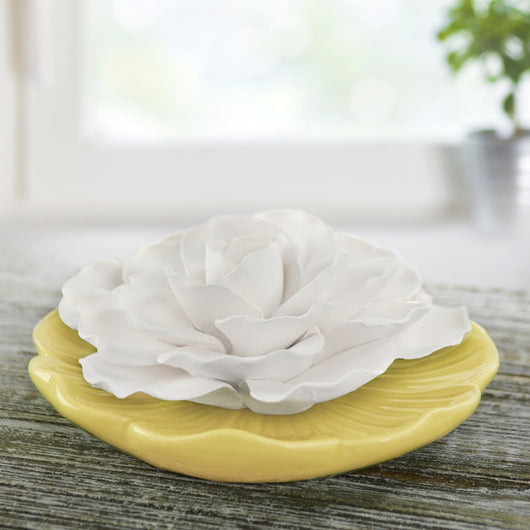 Ceramic Flower Diffuser | Sunshine Plate