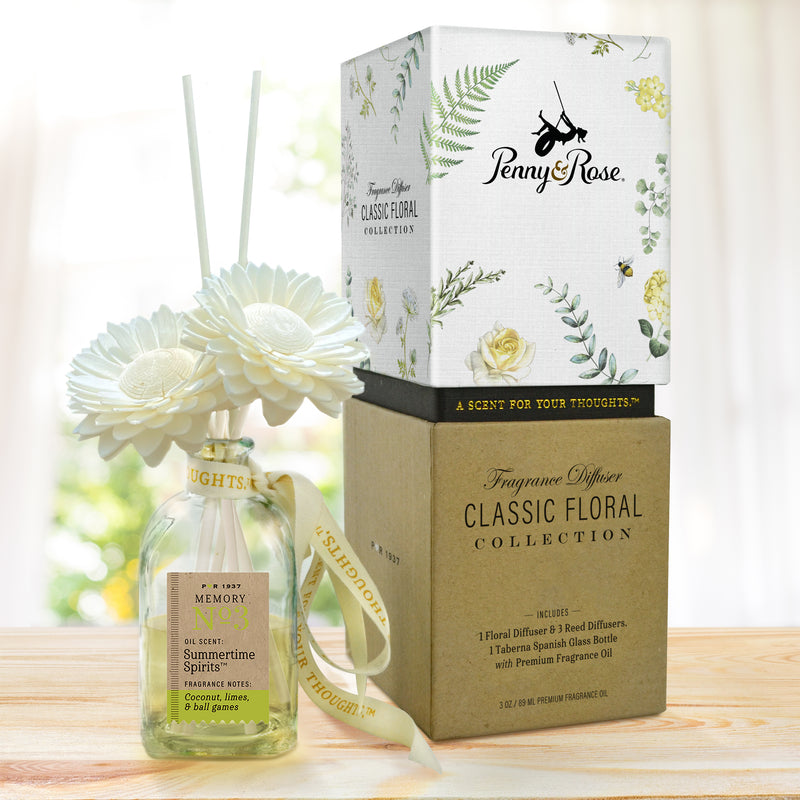 Limited Edition Classic Daisy Floral Diffuser