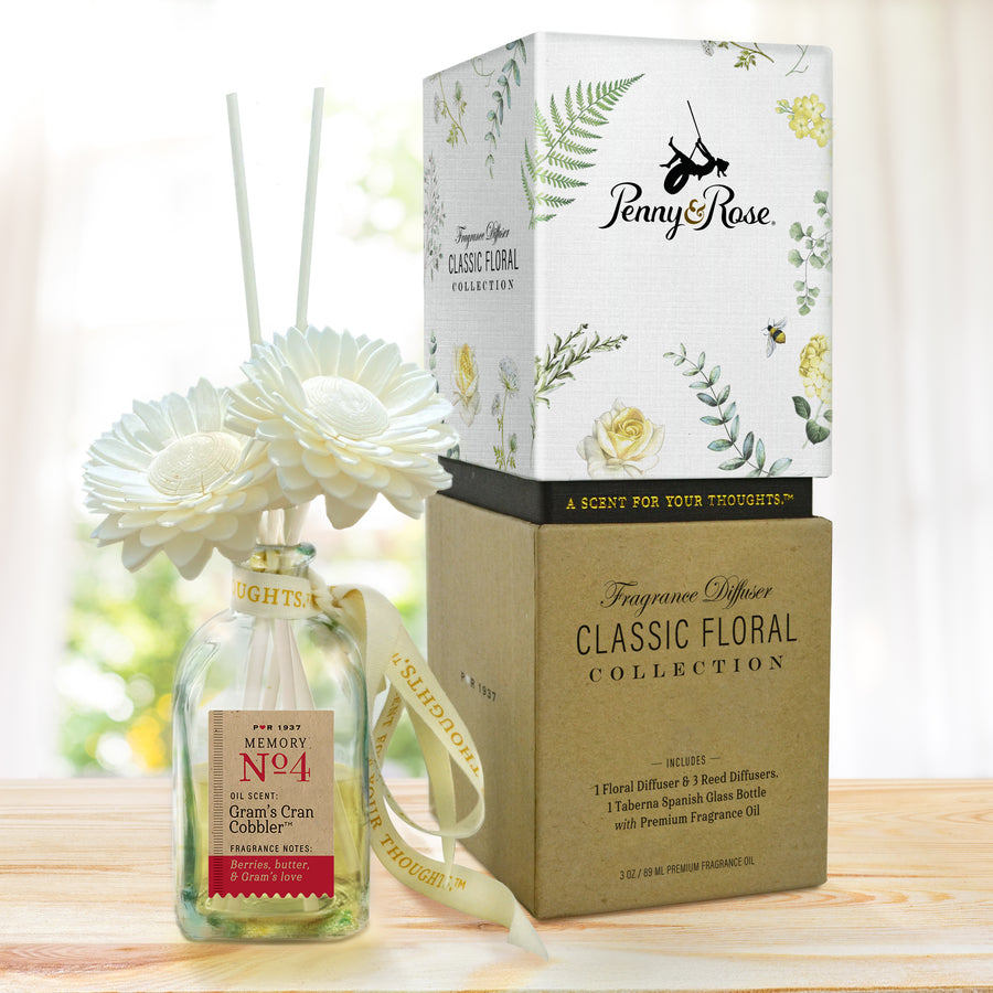 Limited Edition Classic Daisy Floral Diffuser