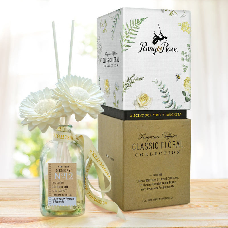 Limited Edition Classic Daisy Floral Diffuser