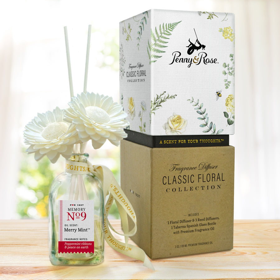 Limited Edition Classic Daisy Floral Diffuser