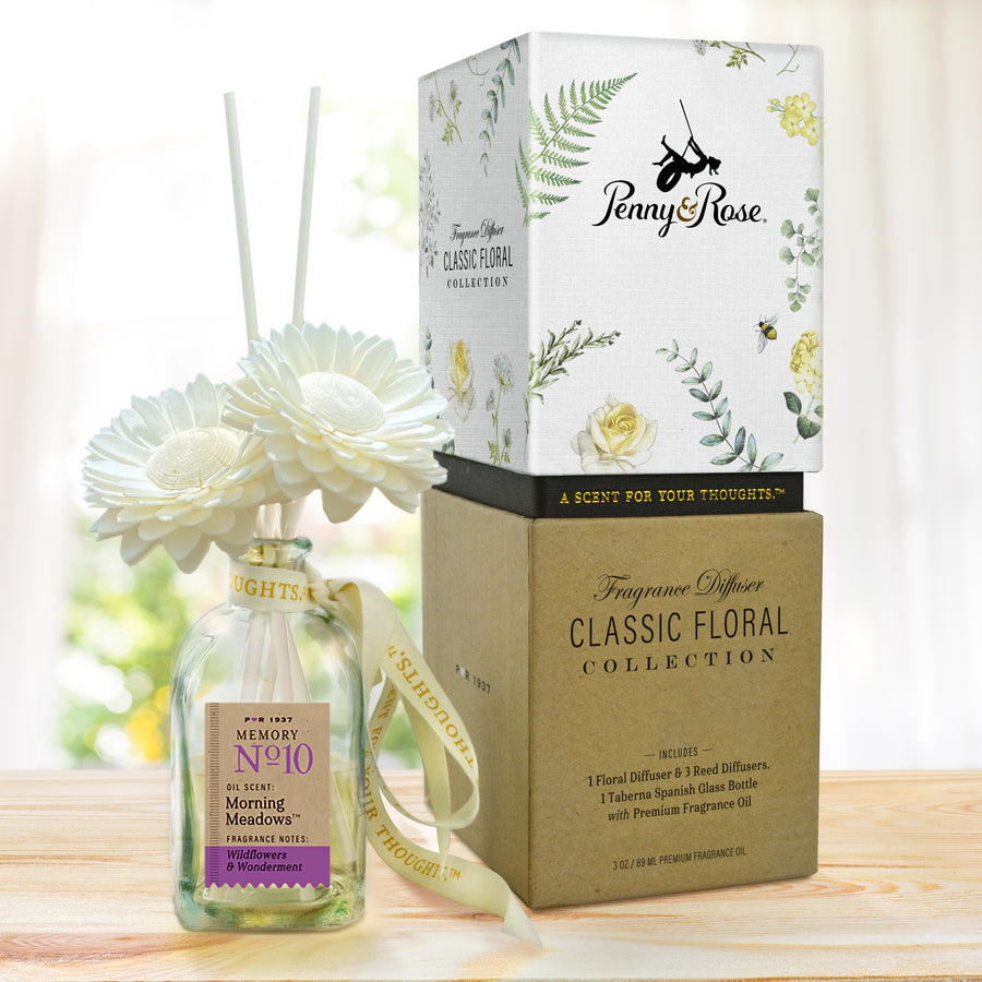 Limited Edition Classic Daisy Floral Diffuser