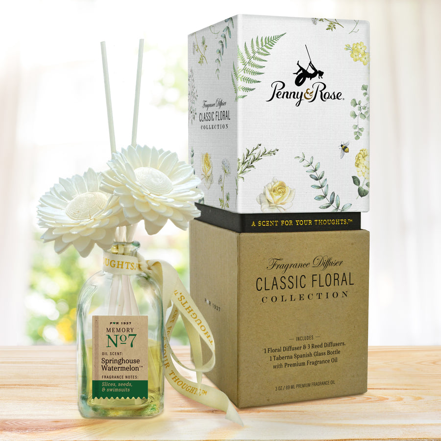Limited Edition Classic Daisy Floral Diffuser