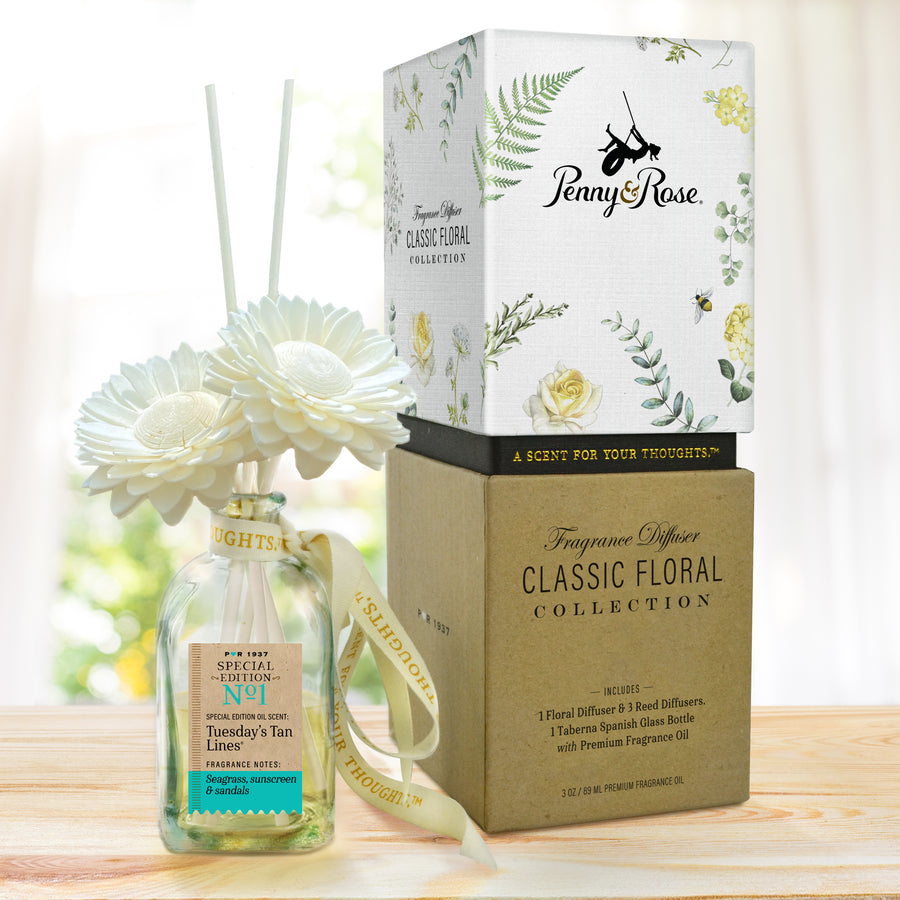 Limited Edition Classic Daisy Floral Diffuser