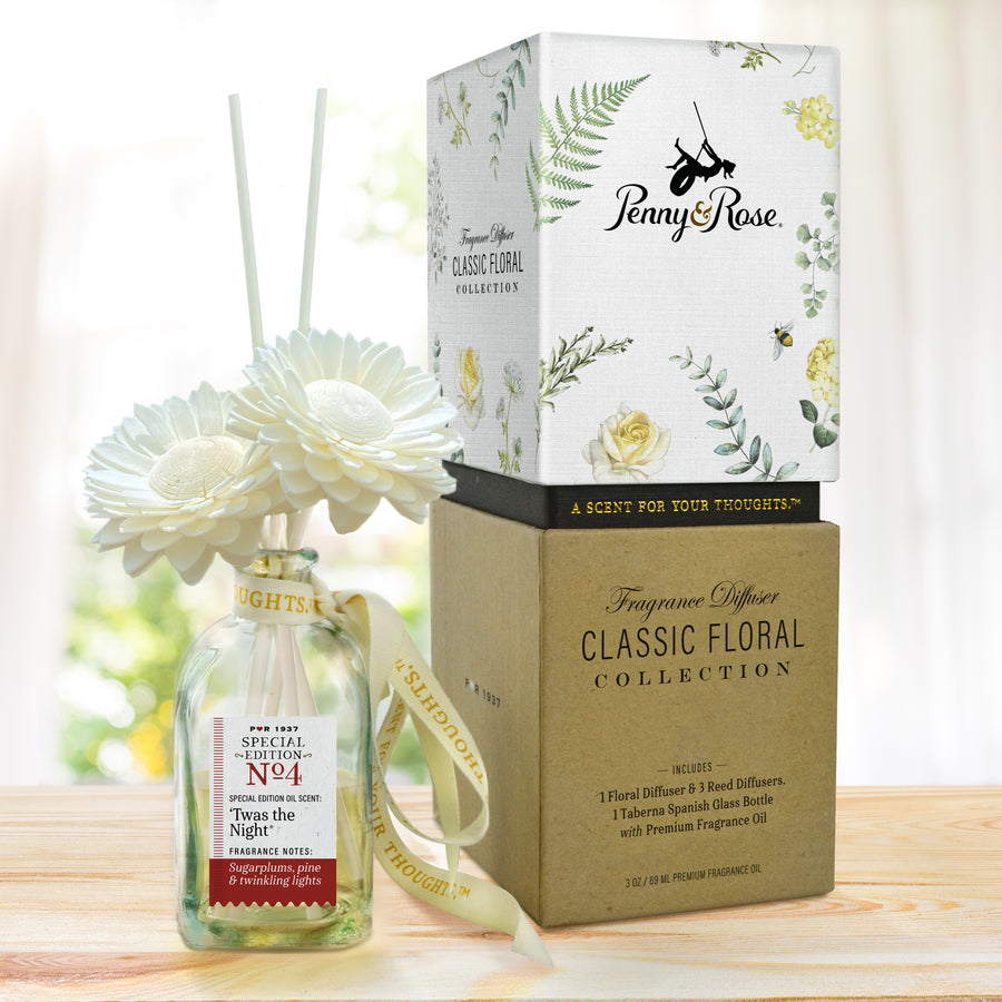 Limited Edition Classic Daisy Floral Diffuser