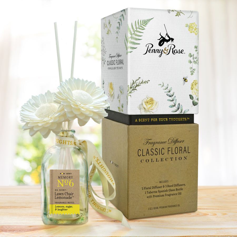 Limited Edition Classic Daisy Floral Diffuser