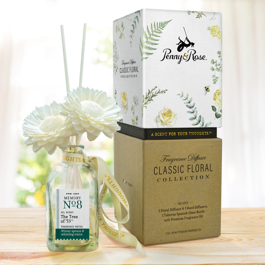 Limited Edition Classic Daisy Floral Diffuser