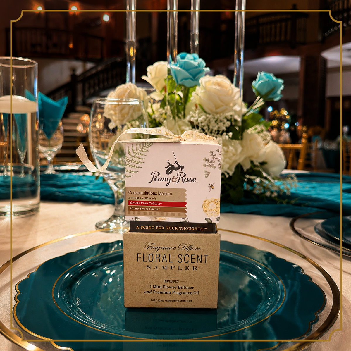 Penny and Rose event favor inspiration