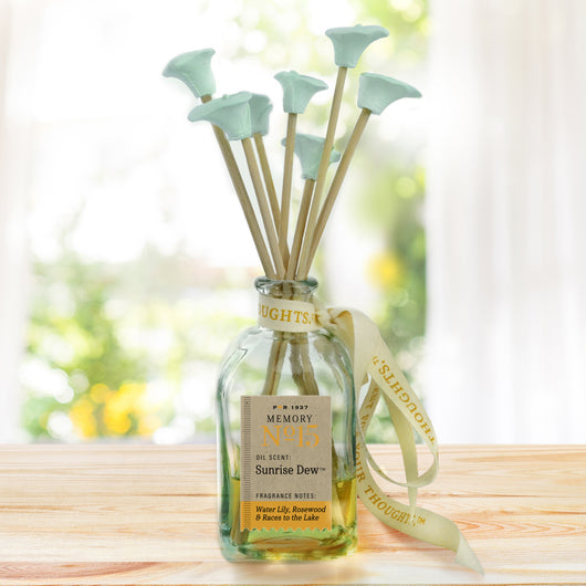 Mini Ceramic Floral Diffuser | Spring Calla Lily