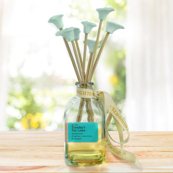 Mini Ceramic Floral Diffuser | Spring Calla Lily