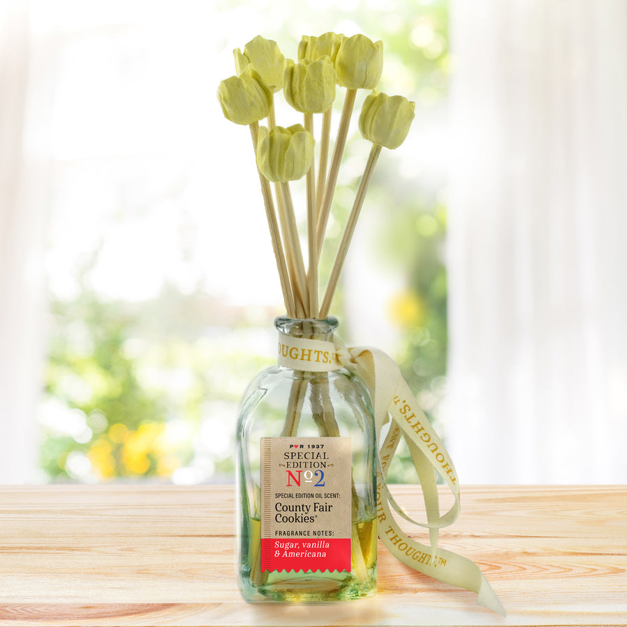 Mini Ceramic Floral Diffuser | Sunshine Tulip