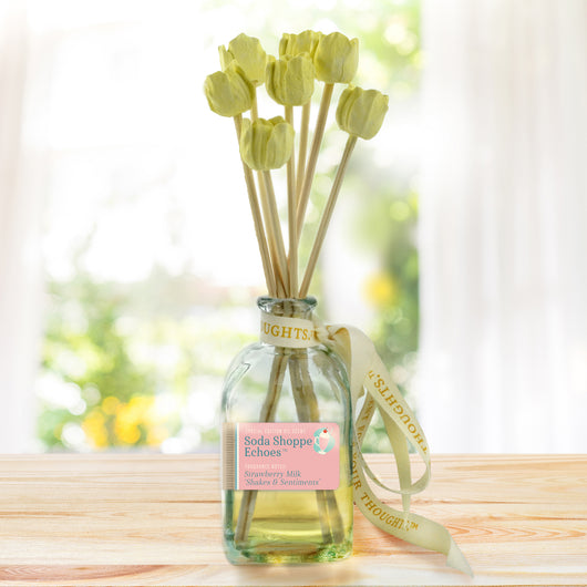 Mini Ceramic Floral Diffuser | Sunshine Tulip