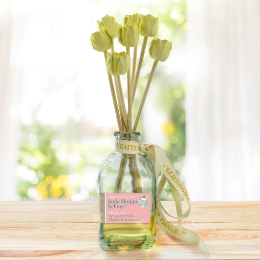 Mini Ceramic Floral Diffuser | Sunshine Tulip