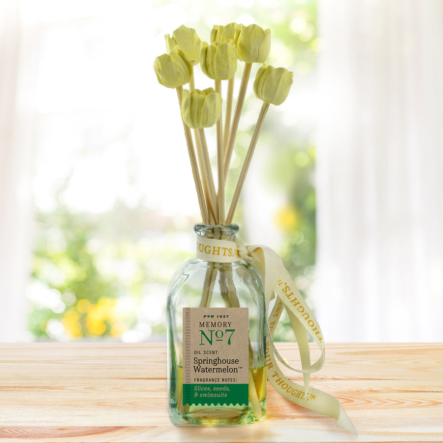 Mini Ceramic Floral Diffuser | Sunshine Tulip