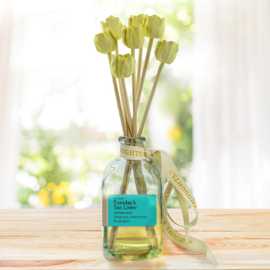 Mini Ceramic Floral Diffuser | Sunshine Tulip