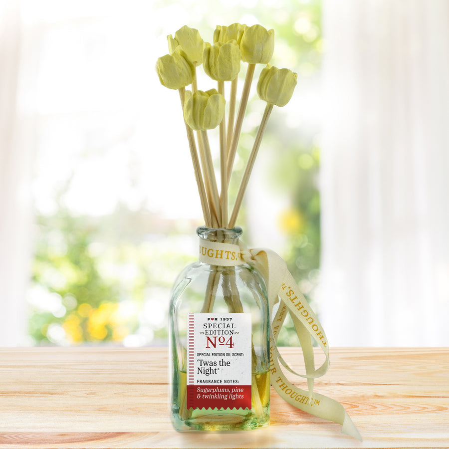 Mini Ceramic Floral Diffuser | Sunshine Tulip