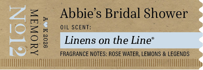 Custom Penny and Rose label example