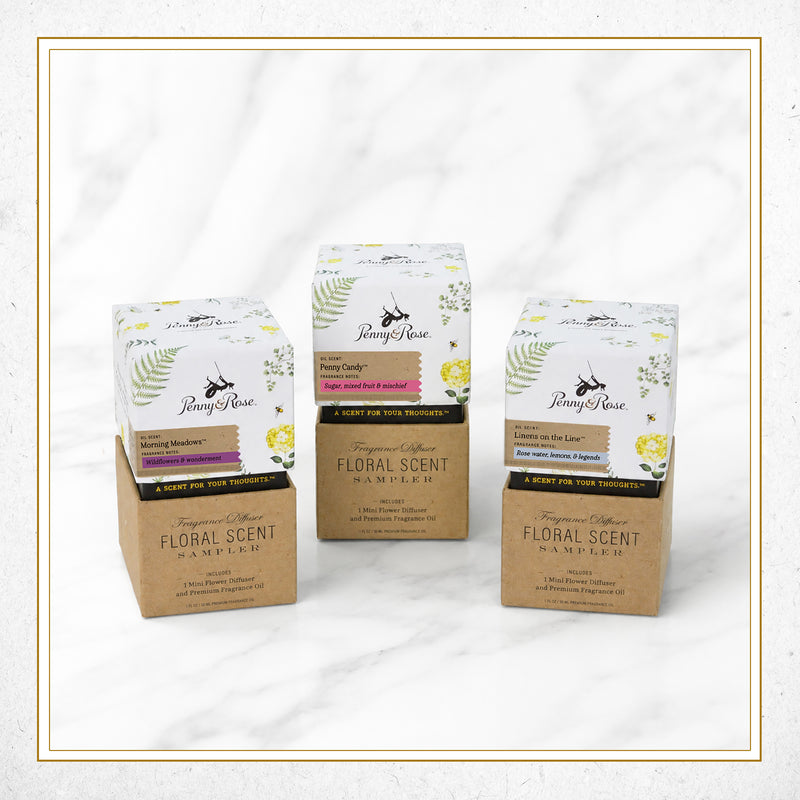 Mini Floral Scent Sampler Gift Set