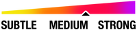 Scent strength meter