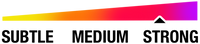 Scent strength meter