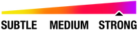 Scent strength meter