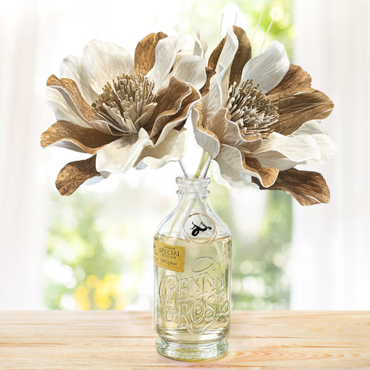Signature Floral Diffuser Set | Rustic Enchanted Lily