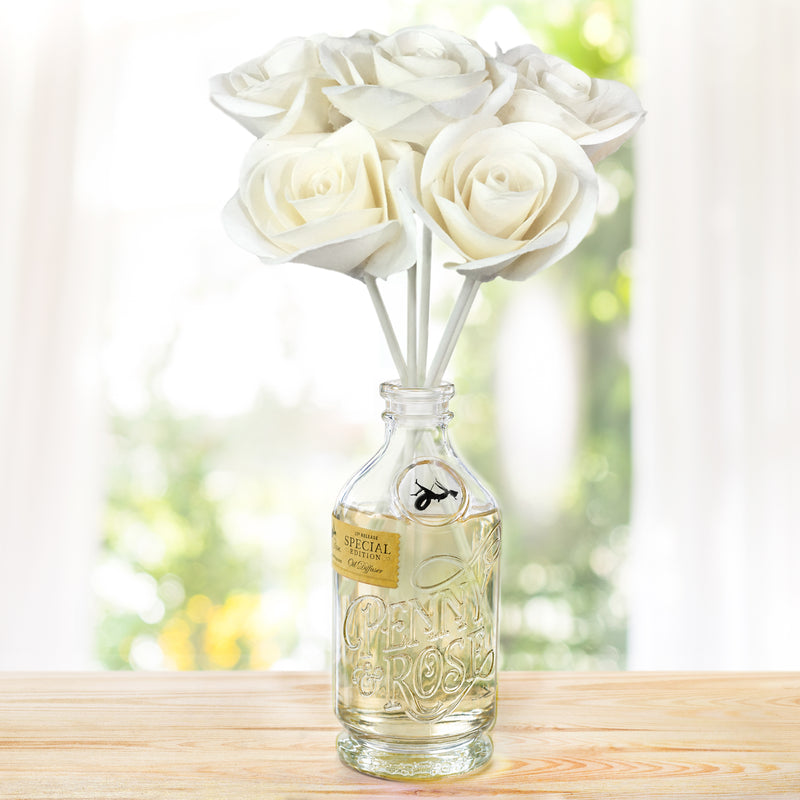 Signature Floral Diffuser Set | White Rose