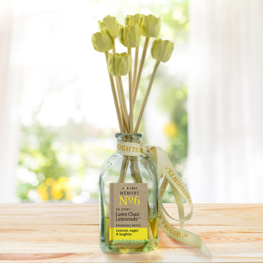 Mini Ceramic Floral Diffuser | Sunshine Tulip