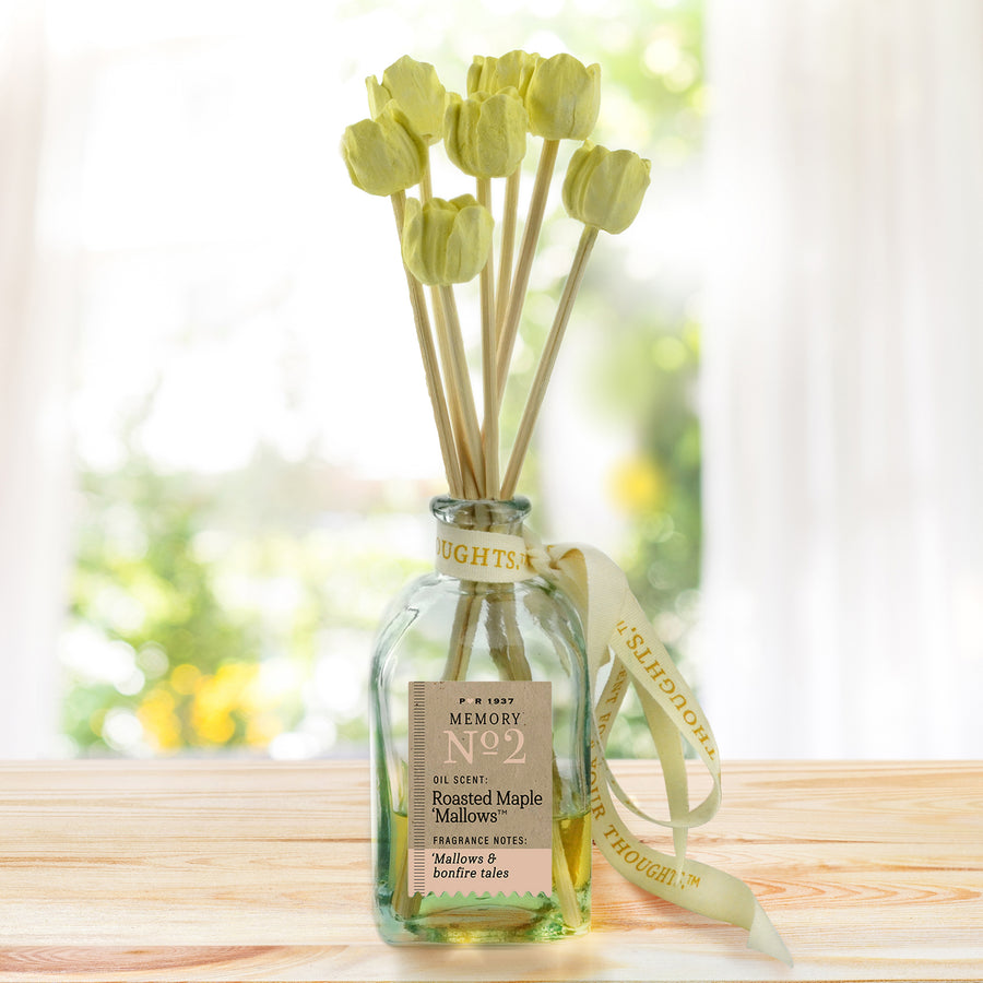 Mini Ceramic Floral Diffuser | Sunshine Tulip